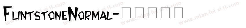 Flintstone Normal字体转换